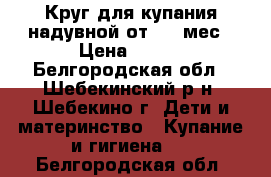 Круг для купания надувной от 0-12мес › Цена ­ 400 - Белгородская обл., Шебекинский р-н, Шебекино г. Дети и материнство » Купание и гигиена   . Белгородская обл.